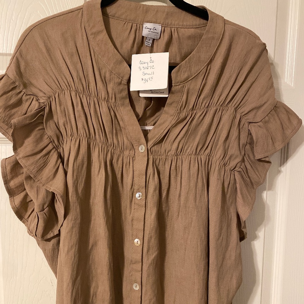 Ruffled Top - Picture 1 of 6